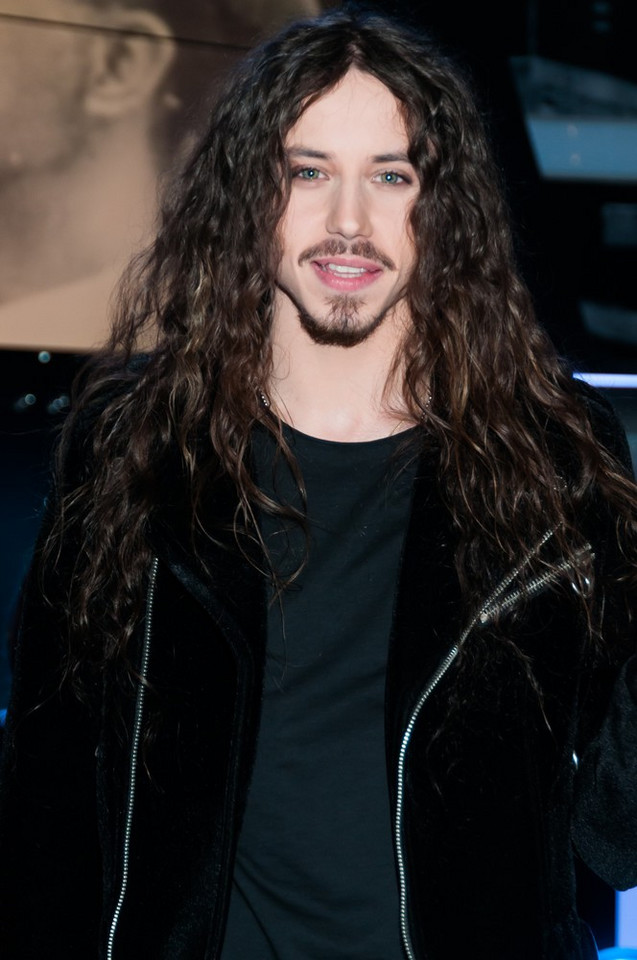 Michał Szpak. Nominowany w kategorii "Osobowość roku"