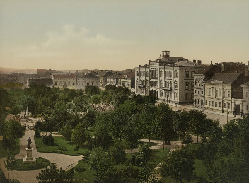 Njegova zadužbina danas je zgrada Rektorata BU