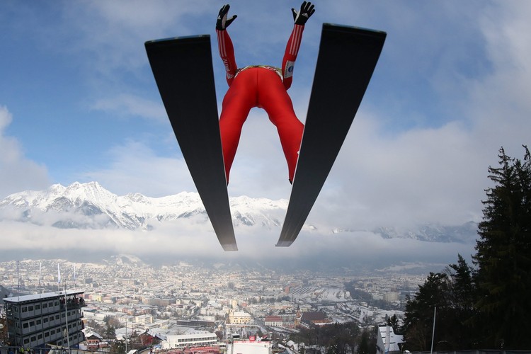 Zobacz, co widzą skoczkowie, jak skaczą?