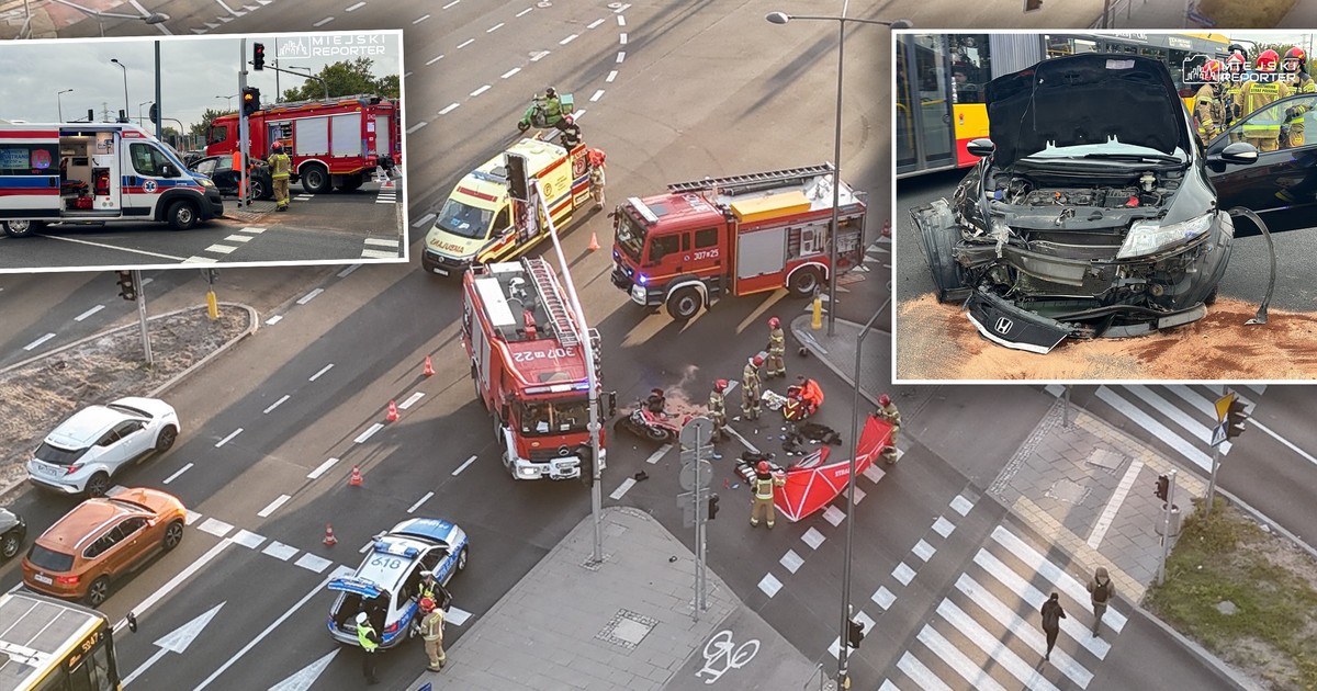 Czarny punkt na mapie Warszawy. Wszystko przez nawigację