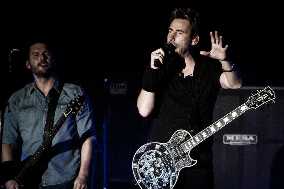 Nickelback na koncercie w Warszawie