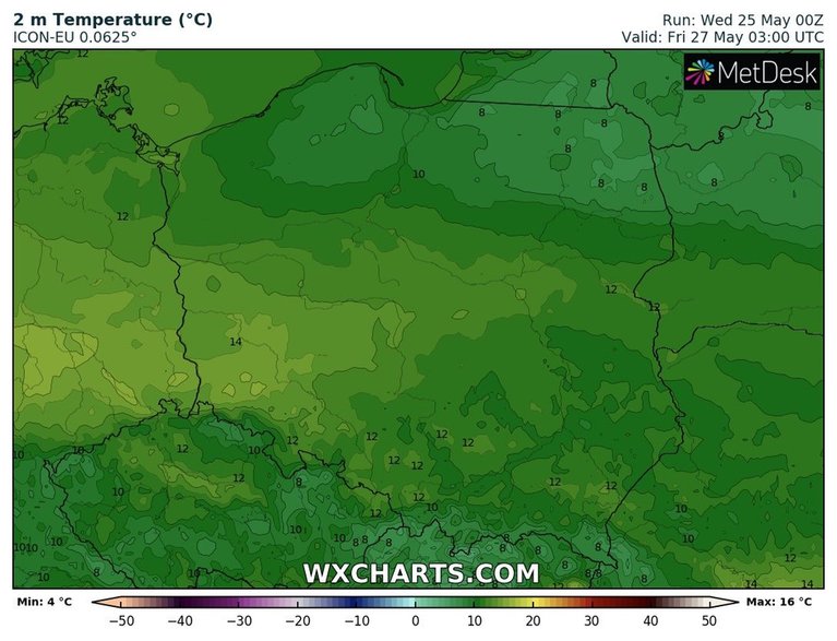 Temperatura będzie umiarkowana