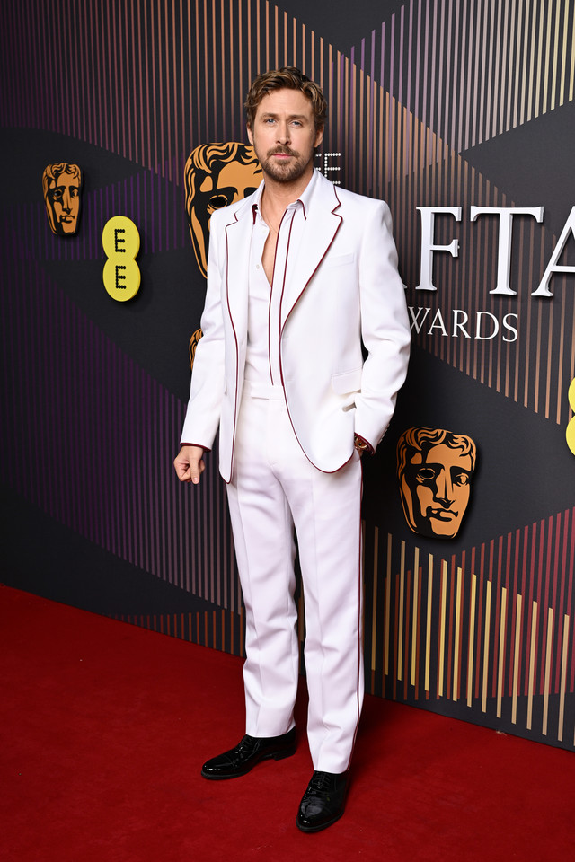 Ryan Gosling na gali BAFTA 2024