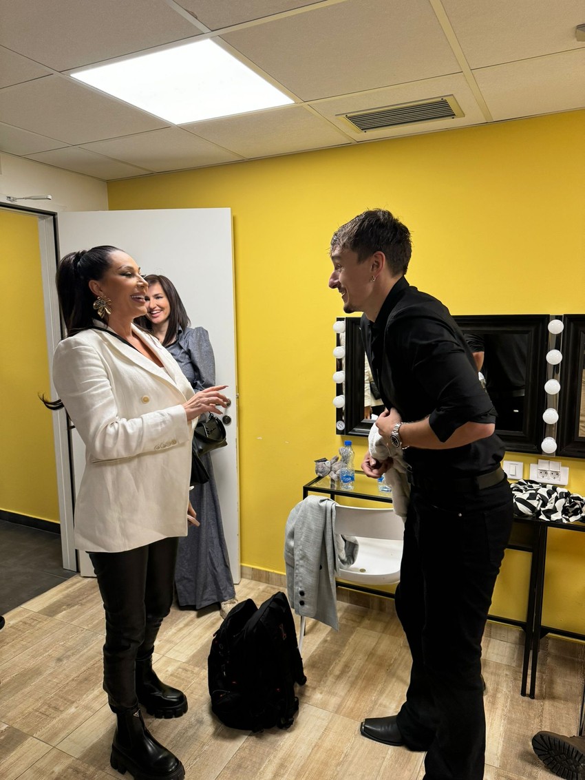 Ceca Ražnatović na koncertu Adija Šošea