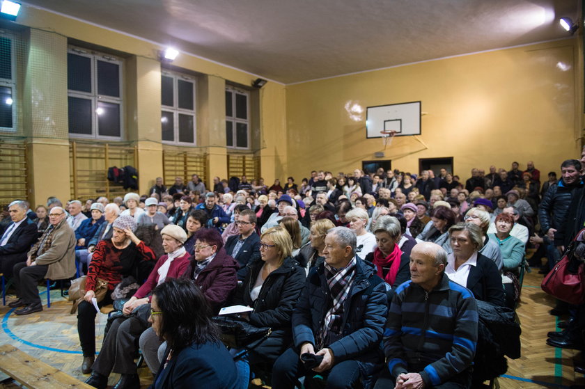 Spotkanie mieszkańców Murcek z prezydentem