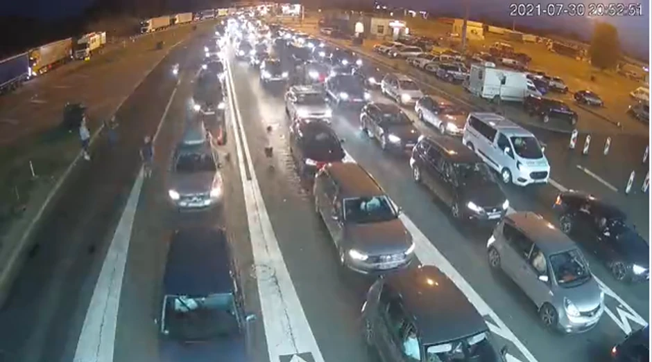 Horgoš, izlaz iz Srbije