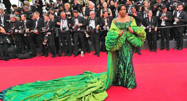 Chika Ike at the Cannes film festival [Instagram/Chikaike]