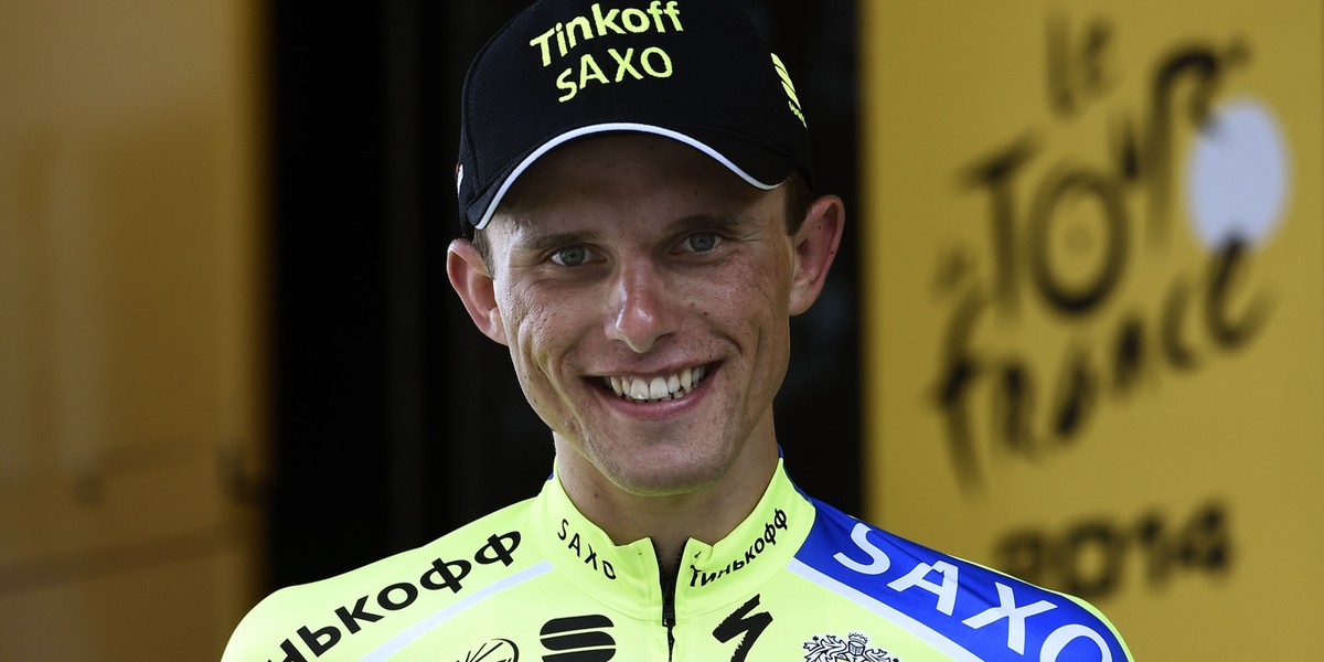 Rafał Majka z grupy Tinkoff-Saxo