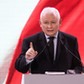 Prezes Jarosław Kaczyński na konwencji PiS w Końskich