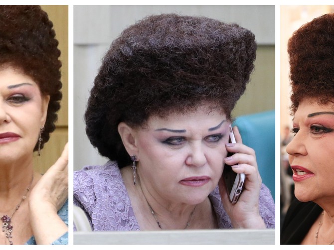 Ruska političarka Valentina Petrenko i njena hit frizura 