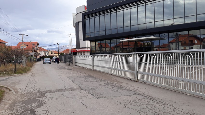 Mesto na kojem su Moniku poslednji put snimile kamere kako ide prema školi