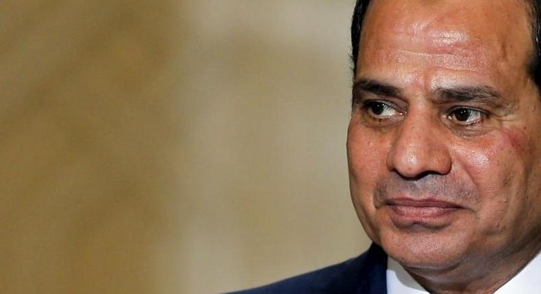 Egypt's President Abdel Fattah al-Sisi 