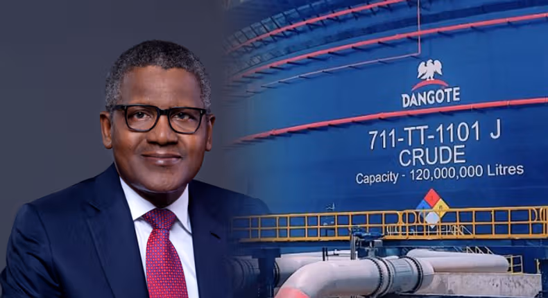 Dangote refinery to process 100% Nigerian crude by end of 2025