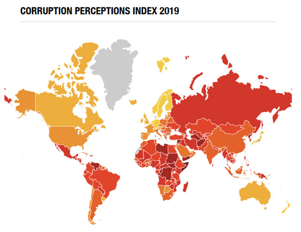 Ranking Transparency International. Polska spada na 41. miejsce