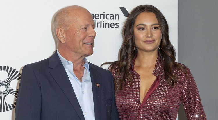 Emma Heming Willis és Bruce Willis / Fotó: Northfoto