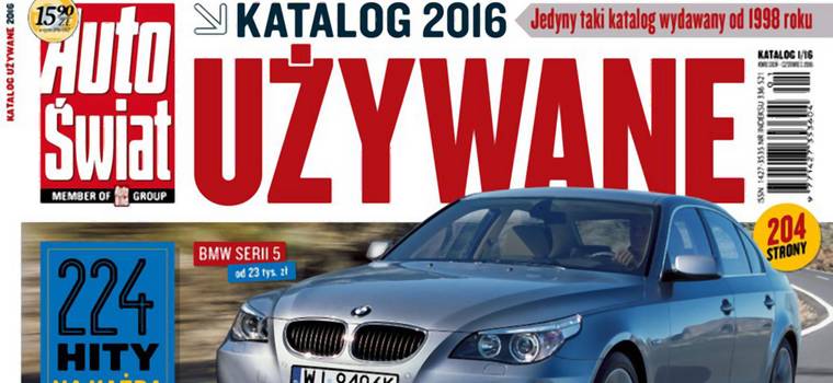 Katalog „Samochody Używane 2016” już w sprzedaży!