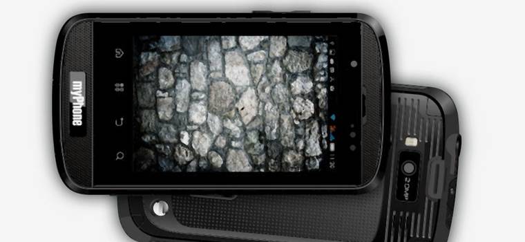 myPhone Hammer IRON: Ekran i jakość wyświetlanego obrazu