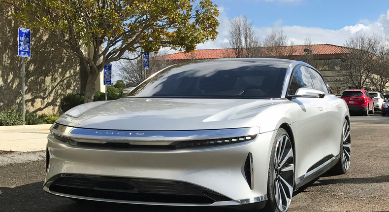 The Lucid Air.