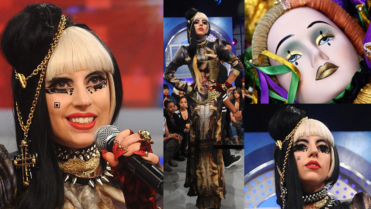 Lady Gaga jak porcelanowa lalka