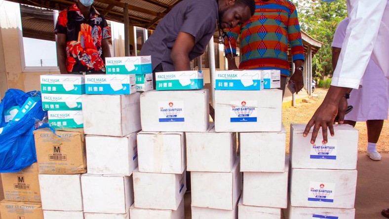 Samini donates coronavirus relief items to Wa Government Hospital ...