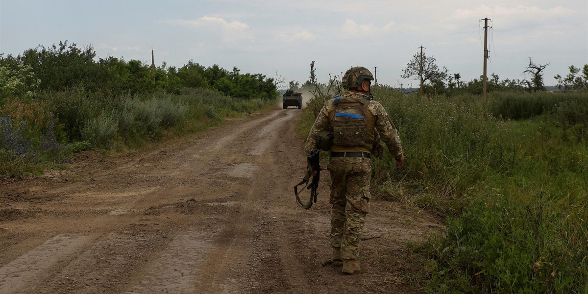 Brytyjski żołnierz wyleciał z armii, bo poszedł walczyć po stronie Ukraińców