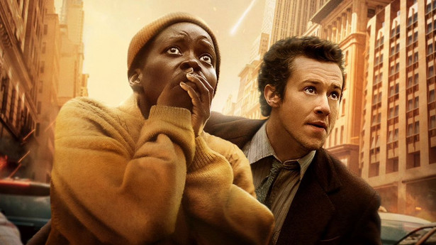 Lupita Nyong'o i Joseph Quinn w filmie "Ciche miejsce: Dzień pierwszy"