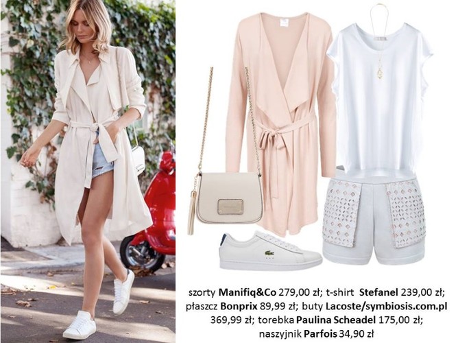 Wiosenne STYLIZACJE z butami sportowymi