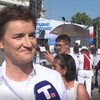 Ana Brnabić na skupu SNS