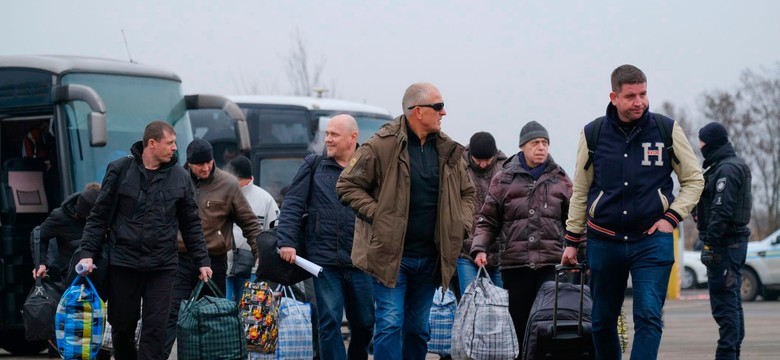 Wymiana jeńców między Ukrainą a separatystami [ZDJĘCIA]