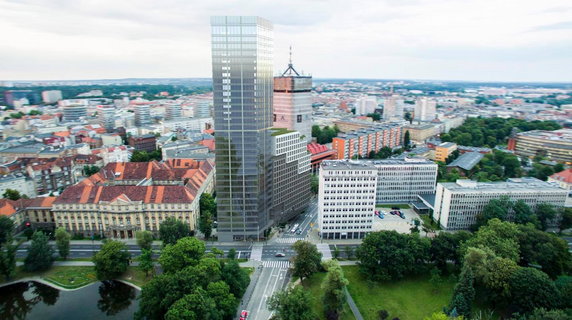 Nowy wieżowiec w Poznaniu. Mają go zbudować w centrum