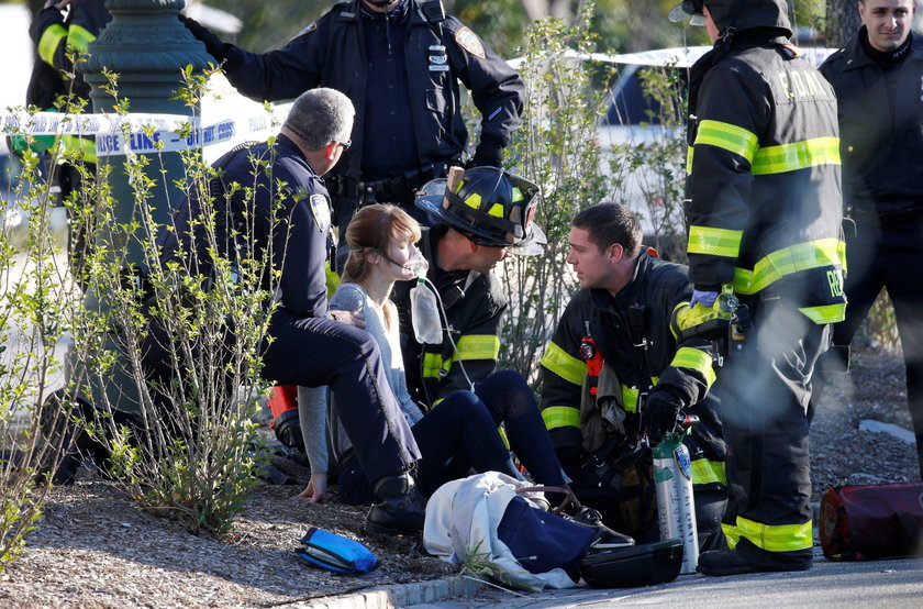 Multiple People Injured After Truck Plows Through New York City Bike Path