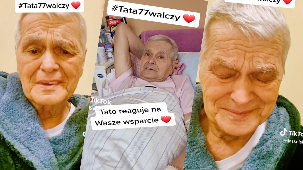 77-letni tiktoker ma raka. Nagrał wideo i... Łzy same napływają do oczu