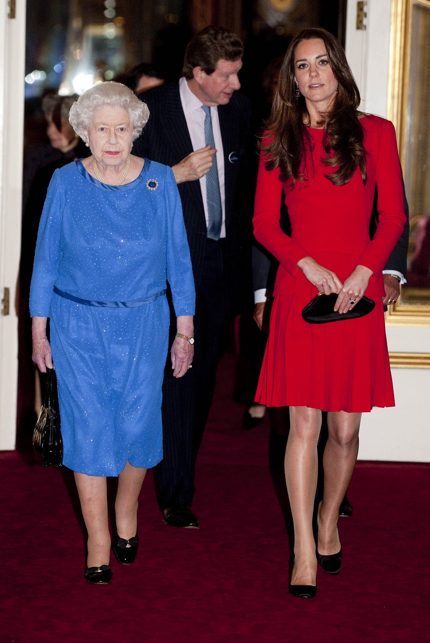 Księżna Kate i królowa Elżbieta