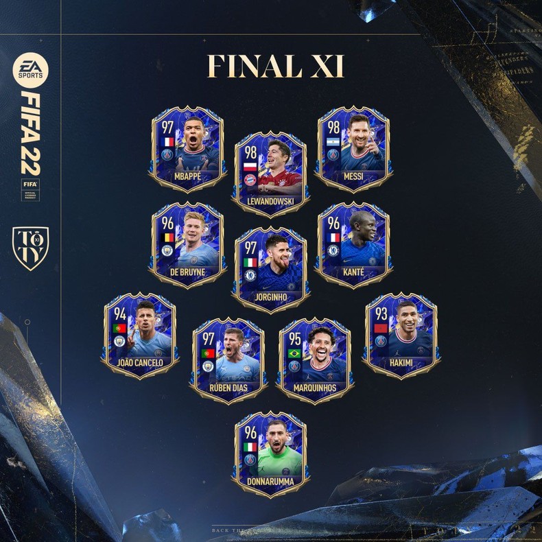 Drużyna roku FIFA 22 