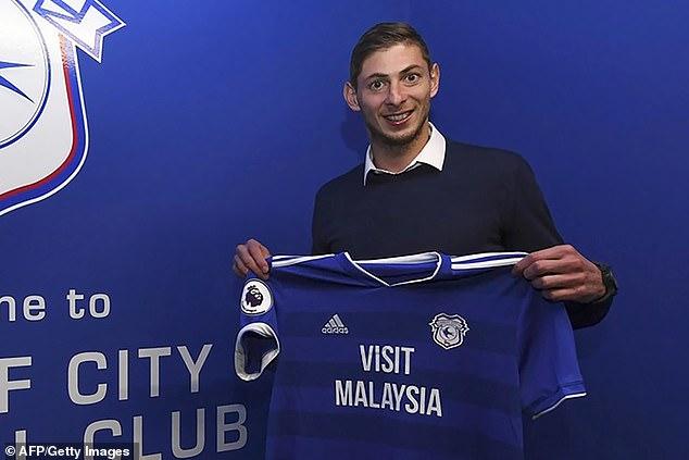 Emiliano Sala just signed for Cardiff in a club record deal worth £15m. (AFP/Getty Images) 