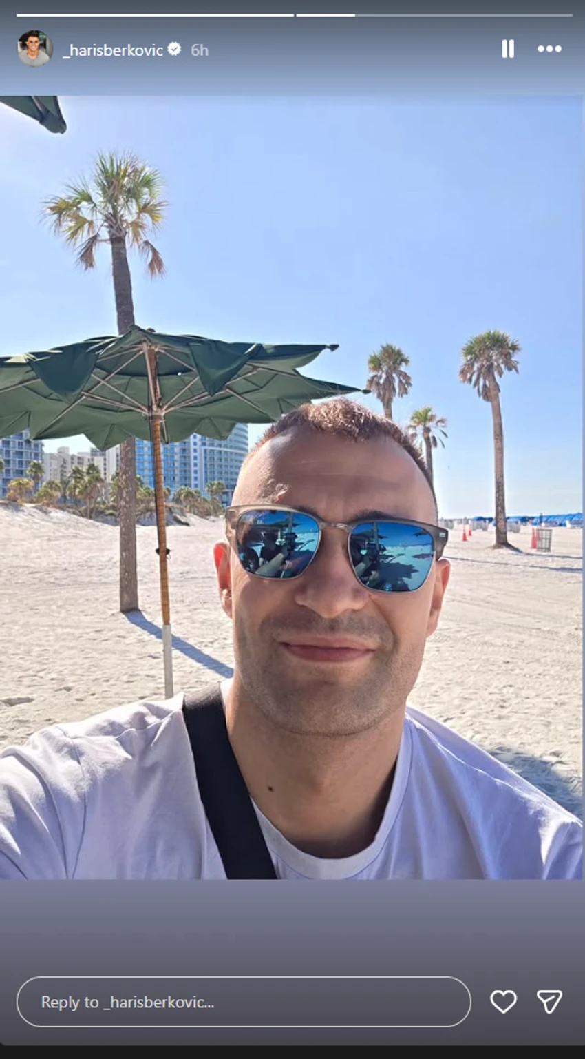 Haris Berković se oglasio iz Amerike sa Floride