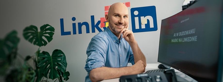 Adrian Gamoń o tym, jak budować markę na LinkedIn