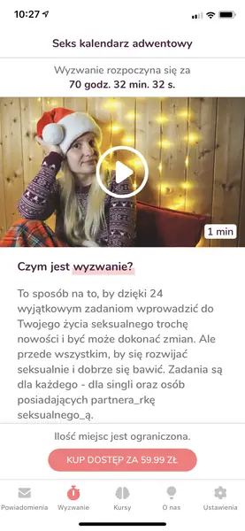 &quot;Co z tym seksem?&quot; tak wygląda aplikacja / zrzut ekranu