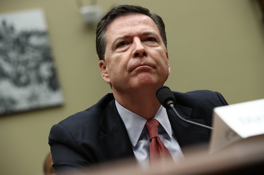 Director James Comey testifies before the House Judiciary Committee September 28, 2016 in Washington, DC. Comey testified on a variety of subjects including the investigation into former U.S. Secretary of State Hillary Clinton's email server.