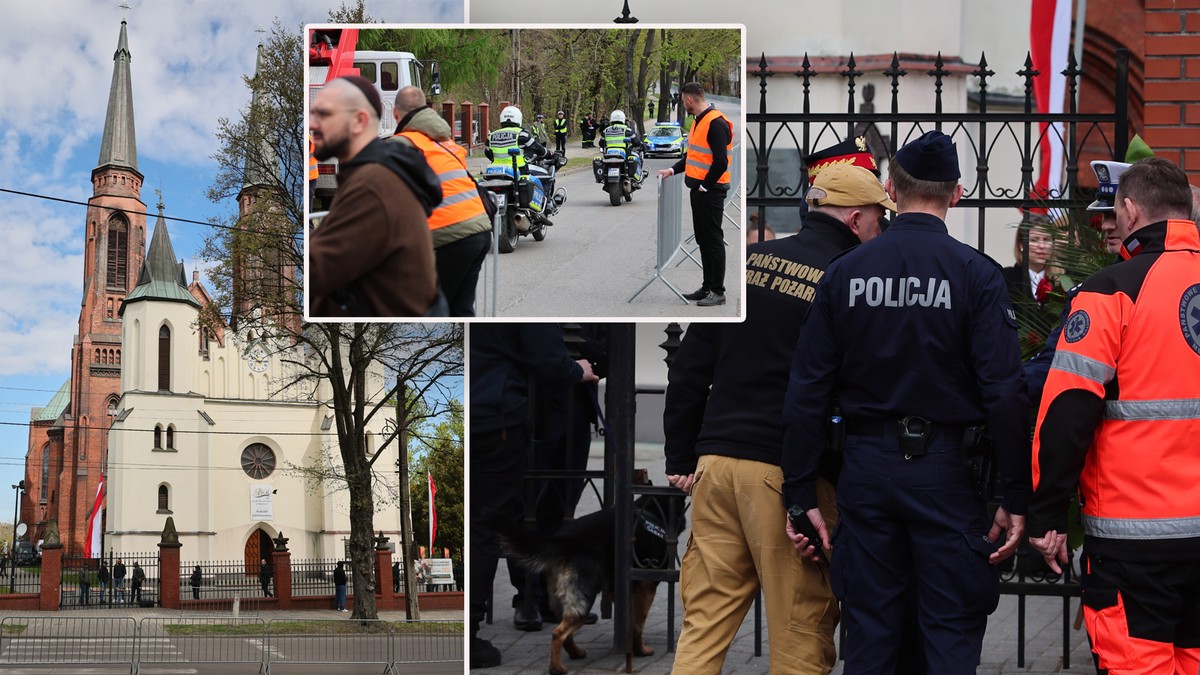 Tak organizuje się policja na kilka godzin przed pogrzebem Łukasza Litewki