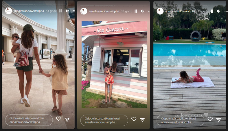 Anna Lewandowska pokazała zdjęcia z wakacji