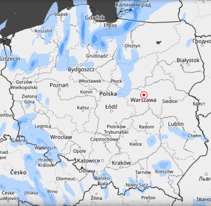 Opady śniegu w Polsce 19.03.2021