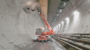 Powstaje tunel na szlaku Via Carpatia. Wszystkie elementy są już gotowe [WIDEO]