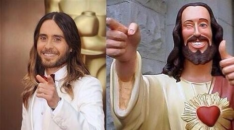 Jared Leto prawie jak Jezus