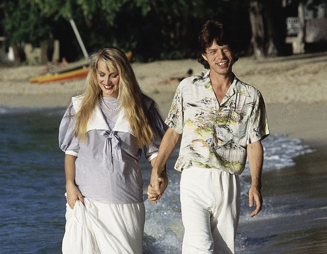 Jerry Hall i Mick Jagger. Modelka nie zniosła niewierności