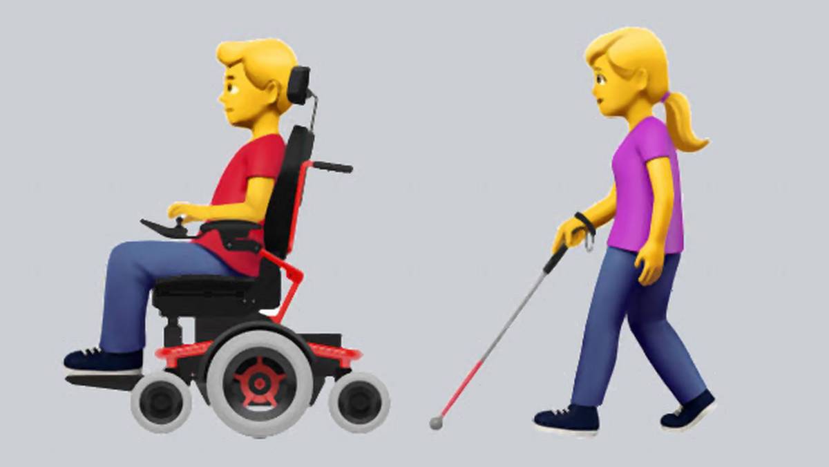 Apple proponuje emoji z niepełnosprawnymi, ale te prędko do iOS nie trafią