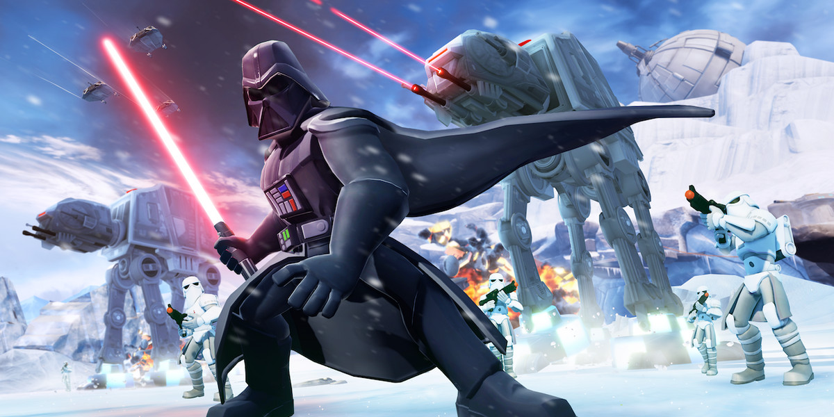 Darth Vader, as seen in "Disney Infinity 3.0."