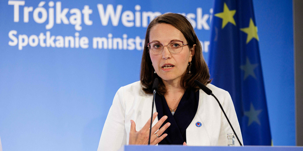 Minister Finansów Magdalena Rzeczkowska.