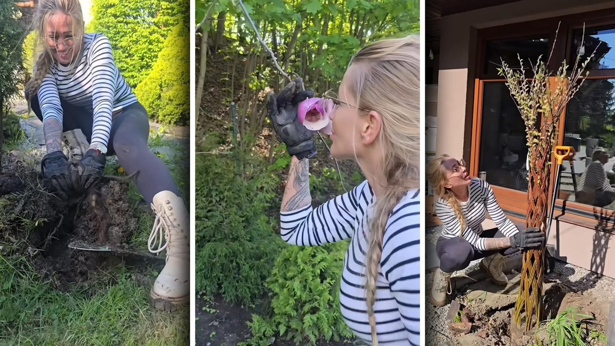 Sylwia Peretti pokazała swój magiczny ogród. Bajeczny klimat robi wrażenie