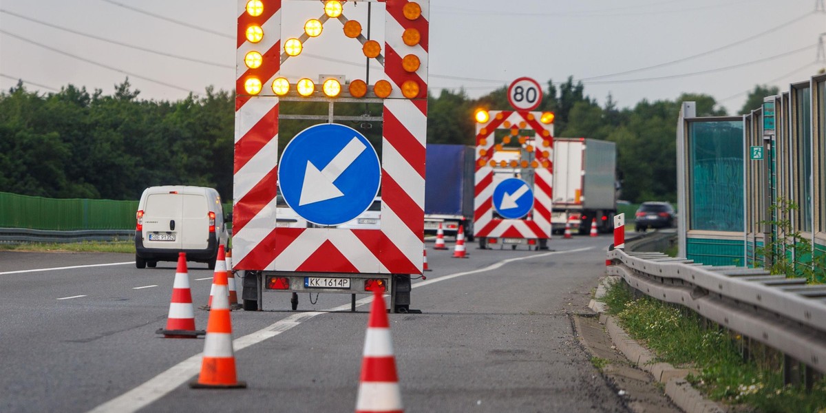 To nie kompleksowy remont na A1 na odcinku Pyrzowice-Piekary Śląskie, tylko lekkie frezowanie muld.